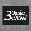 3 Inches of Blood Back Patch, 3IoB Logo Oversize Patch